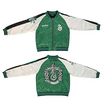 新品　ハリーポッター　スリザリン　スカジャン　ジャケット　アウター　ブルゾン SHOCHIKU STORE | 松竹ストアハリー・ポッター 「スリザリン